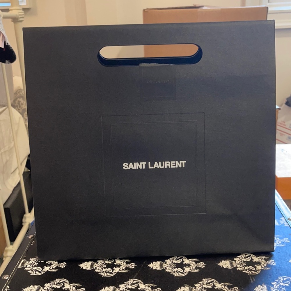 Saint Laurent shopping bag